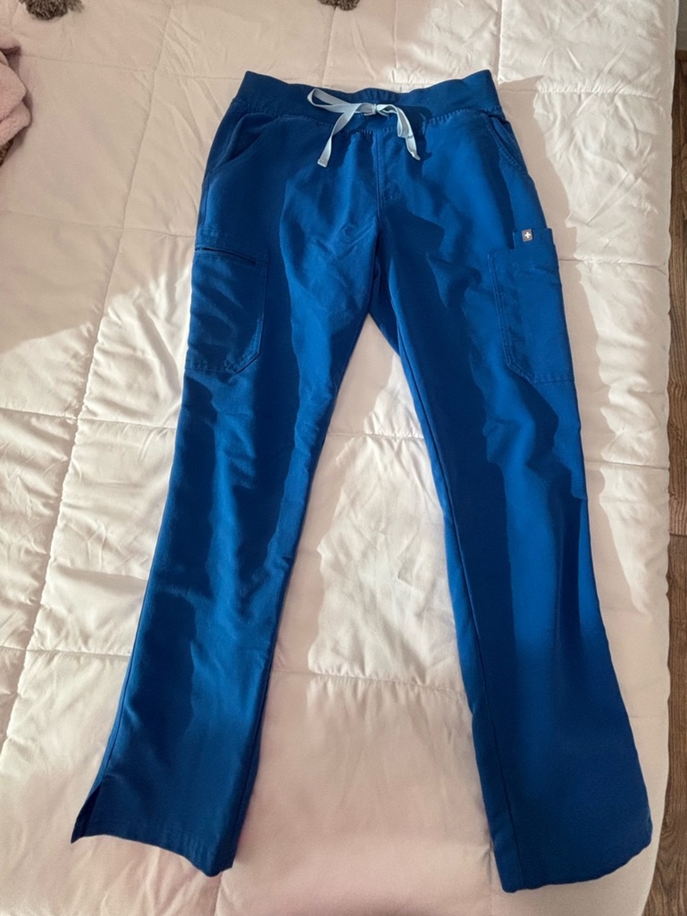 Figs Royal Blue Yola Scrub Pants